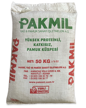 Pakmil Pamuk Küspesi - Katkısız Yüksek Proteinli
